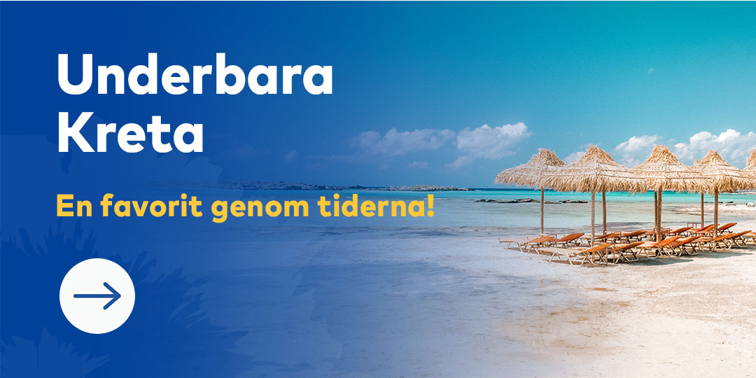 Kestosuosikki Kreeta - Katso lähdöt Helsingistä!