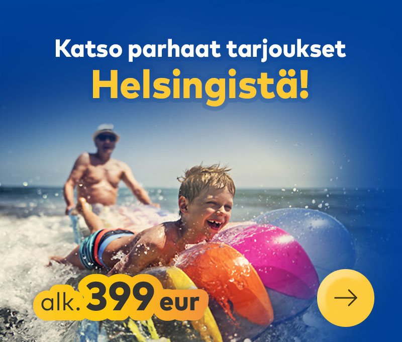 Parhaat tarjoukset Helsingistä