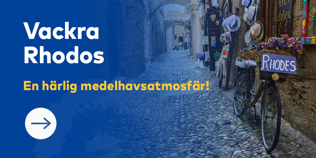 Ihastuttava Rodos! Katso lähdöt Helsingistä!